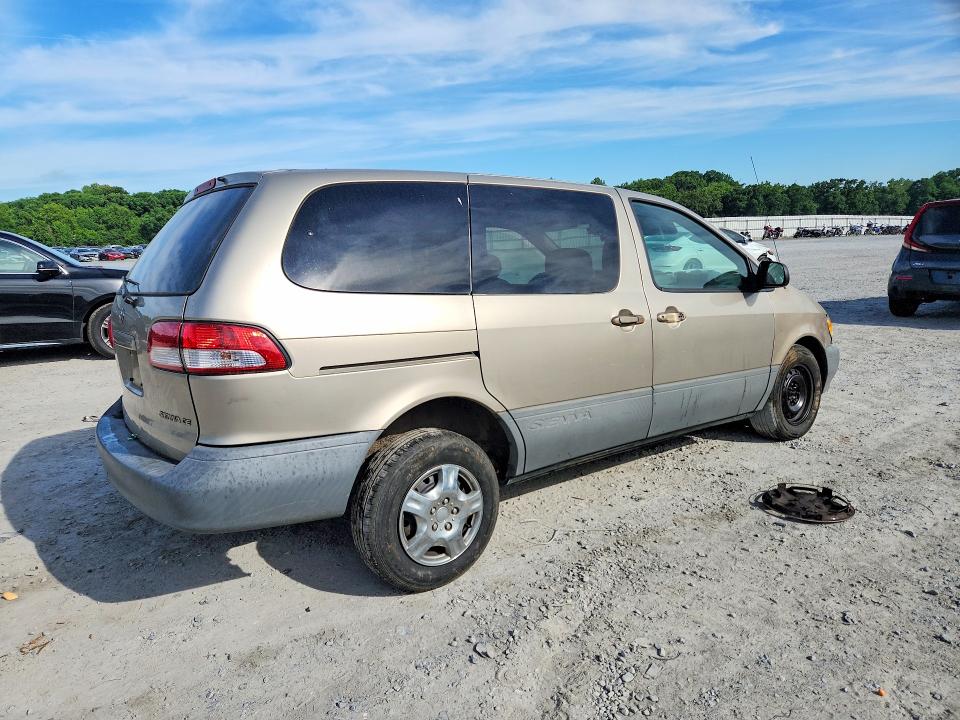 Продажа на аукционе авто 2001 Toyota Sienna, vin: 4T3ZF19C81U379092, номер лота: 53105496