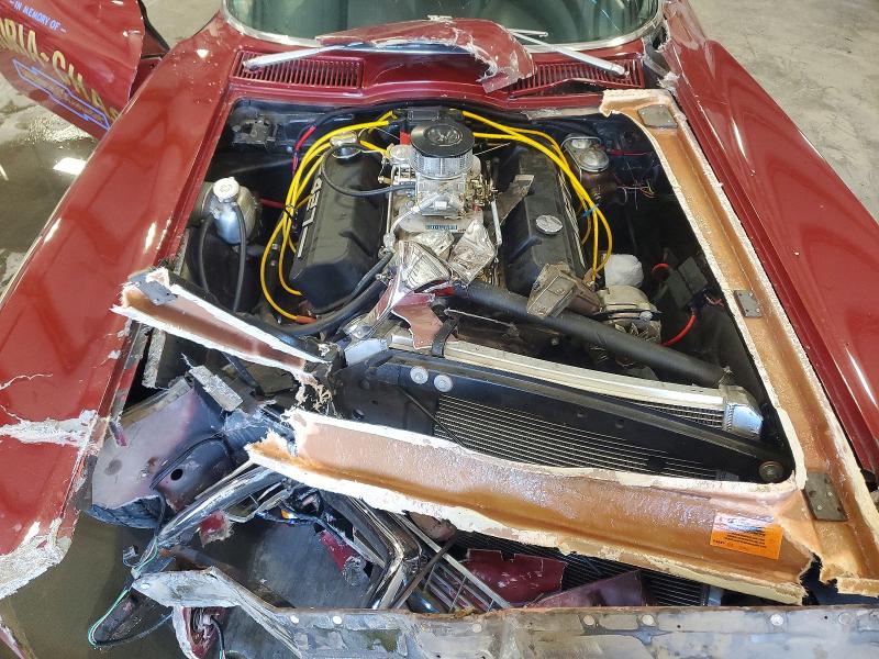 1967 Chevrolet Corvette მანქანა იყიდება აუქციონზე, vin: 194677S110496, აუქციონის ნომერი: 52206706