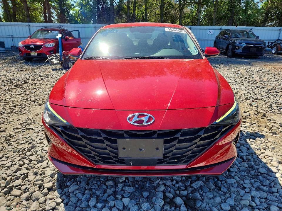 2021 Hyundai Elantra მანქანა იყიდება აუქციონზე, vin: KMHLS4AG6MU211854, აუქციონის ნომერი: 55203886