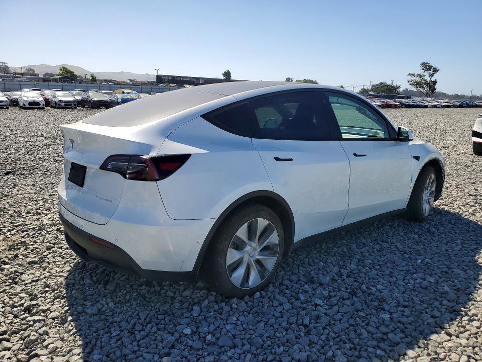2022 Tesla Model Y მანქანა იყიდება აუქციონზე, vin: 7SAYGDEE9NF356338, აუქციონის ნომერი: 54257556