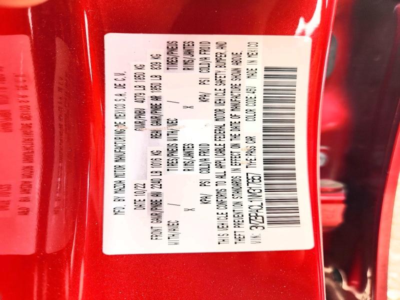 Auction sale of the 2022 Mazda 3, vin: 3MZBPACL1NM317657, lot number: 53932416