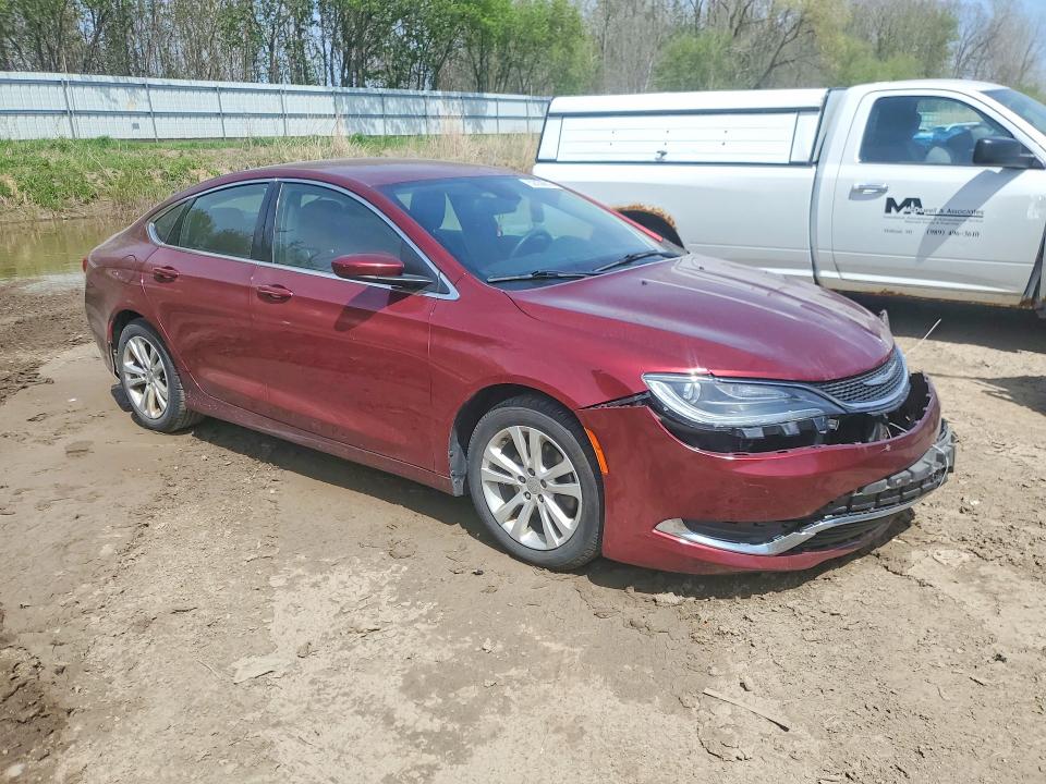 52050816 :رقم المزاد ، 1C3CCCAB8FN605003 vin ، 2015 Chrysler 200 مزاد بيع