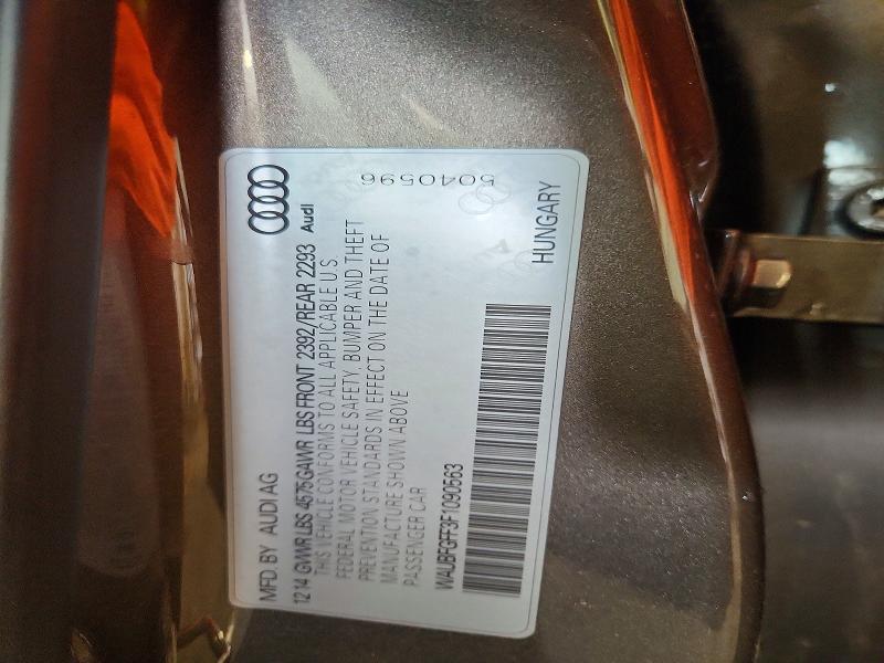 Продажа на аукционе авто 2015 Audi A3, vin: WAUBFGFF3F1090563, номер лота: 52147406