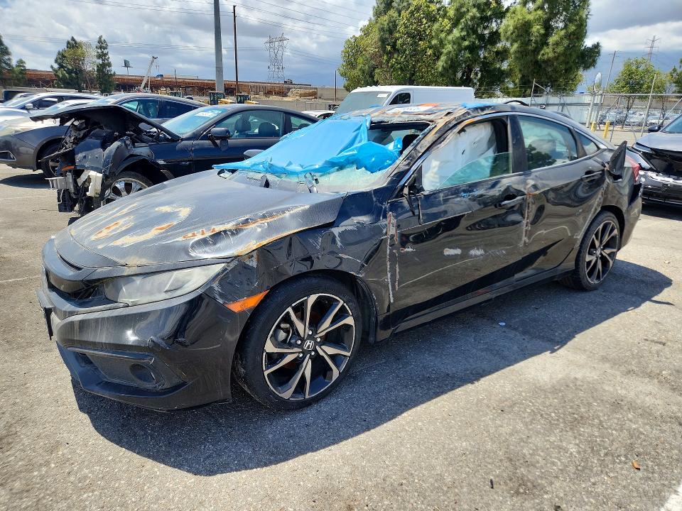 Продажа на аукционе авто 2020 Honda Civic, vin: 2HGFC2F84LH593003, номер лота: 53295826