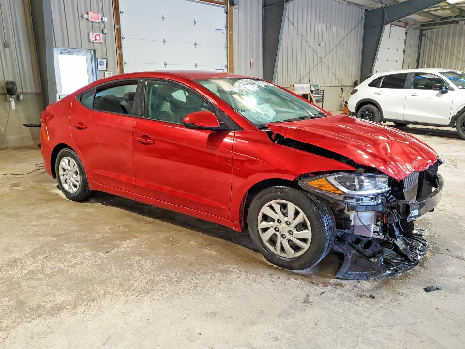 54617666 :رقم المزاد ، 5NPD74LF6JH351486 vin ، 2018 Hyundai Elantra مزاد بيع