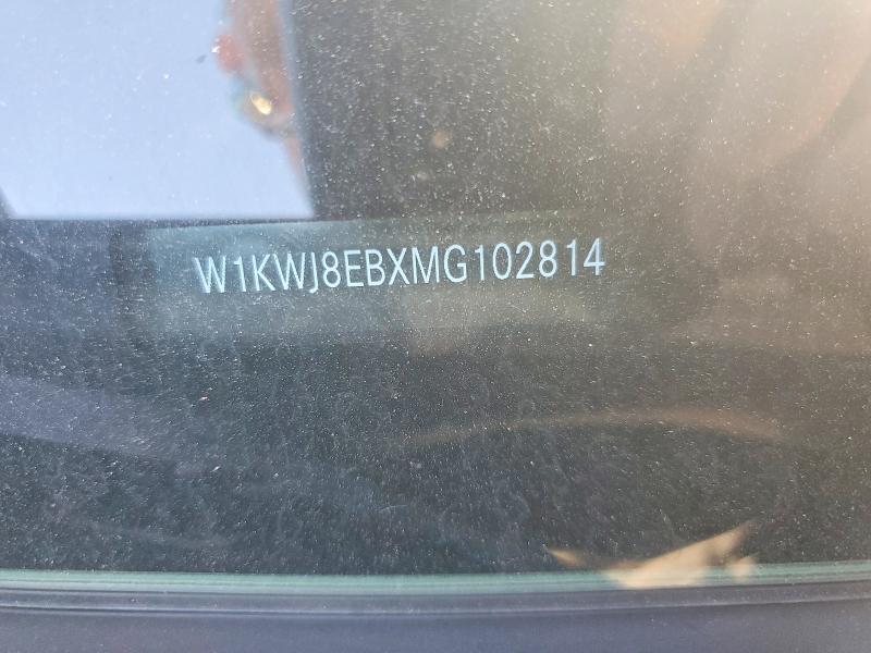 Aukcja sprzedaży 2021 Mercedes-benz C, vin: W1KWJ8EBXMG102814, numer aukcji: 53264066