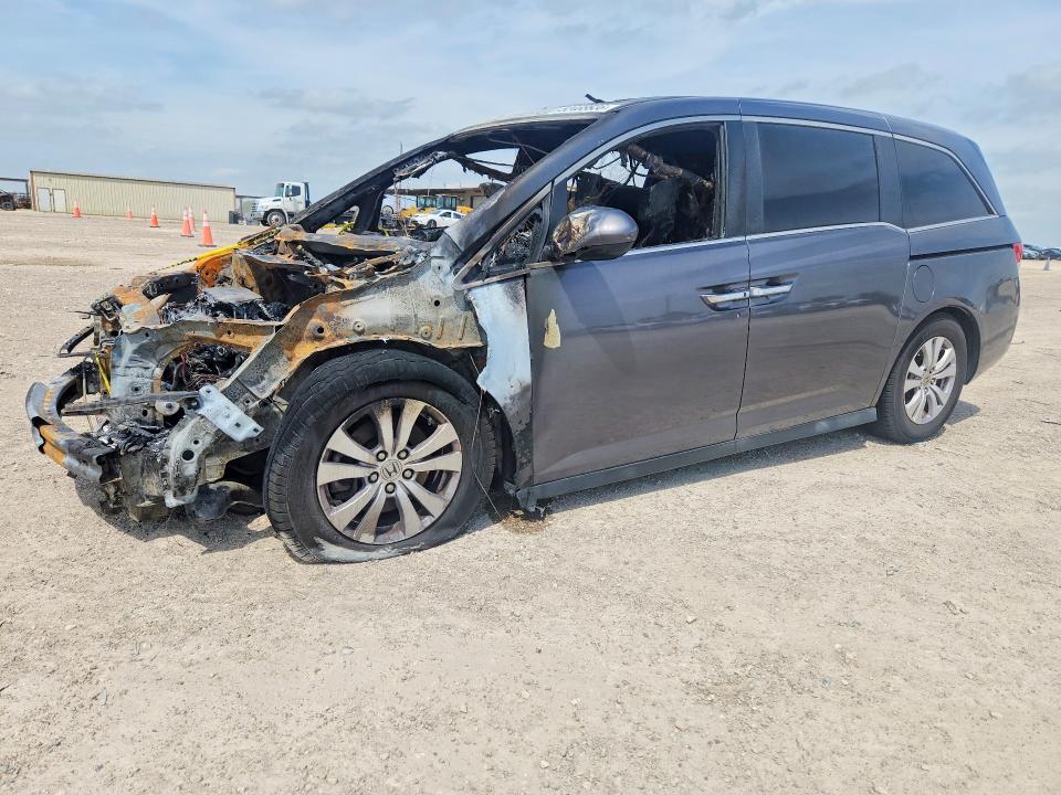 52468636 :رقم المزاد ، 5FNRL5H63GB034613 vin ، 2016 Honda Odyssey مزاد بيع