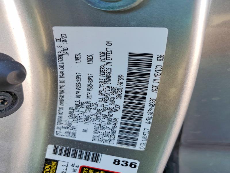 53100216 :رقم المزاد ، 3TMCZ5AN8PM644346 vin ، 2023 Toyota Tacoma مزاد بيع