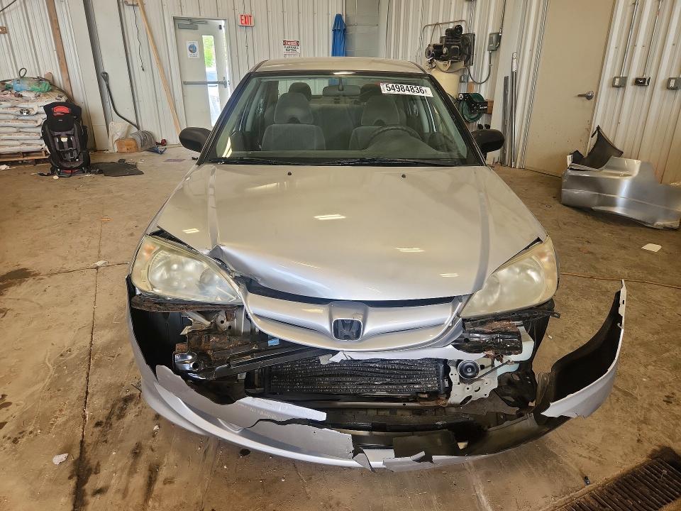 54984836 :رقم المزاد ، 2HGES16424H638690 vin ، 2004 Honda Civic Lx مزاد بيع