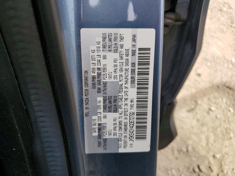Aukcja sprzedaży 2016 Mazda Cx-5, vin: JM3KE4DY4G0672792, numer aukcji: 55069236
