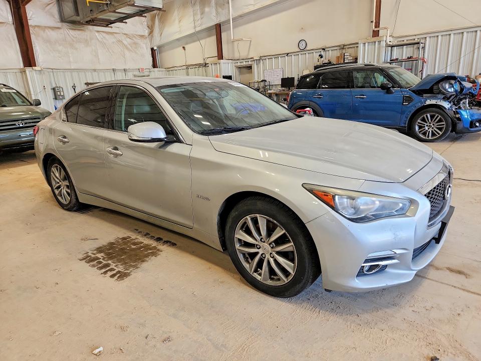 Продажа на аукционе авто 2014 Infiniti Q50 Hybrid, vin: JN1AV7AR4EM700974, номер лота: 52304216