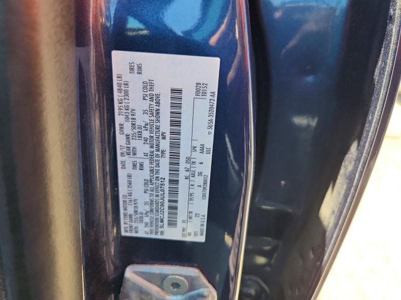 Продажа на аукционе авто 2018 Lincoln Mkc, vin: 5LMCJ2C90JUL07512, номер лота: 52964016