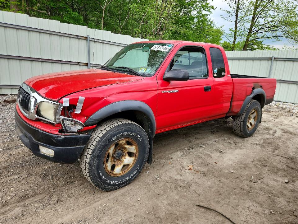 2002 Toyota Tacoma მანქანა იყიდება აუქციონზე, vin: 5TEWM72N02Z059858, აუქციონის ნომერი: 54112146