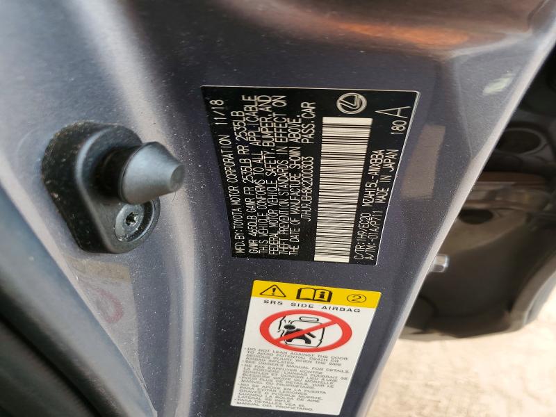 Продажа на аукционе авто 2019 Lexus Ux, vin: JTHU9JBH8K2000303, номер лота: 53949646