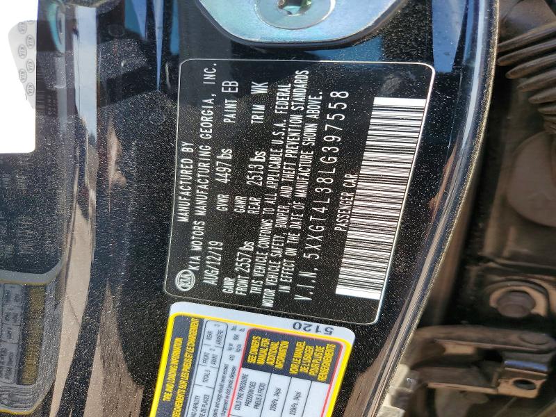 Aukcja sprzedaży 2020 Kia Optima, vin: 5XXGT4L38LG397558, numer aukcji: 54486586