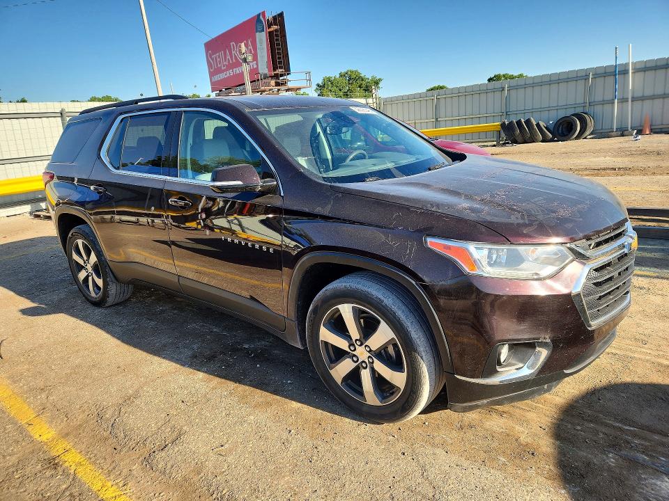 52608346 :رقم المزاد ، 1GNEVHKW8LJ141296 vin ، 2020 Chevrolet Traverse مزاد بيع
