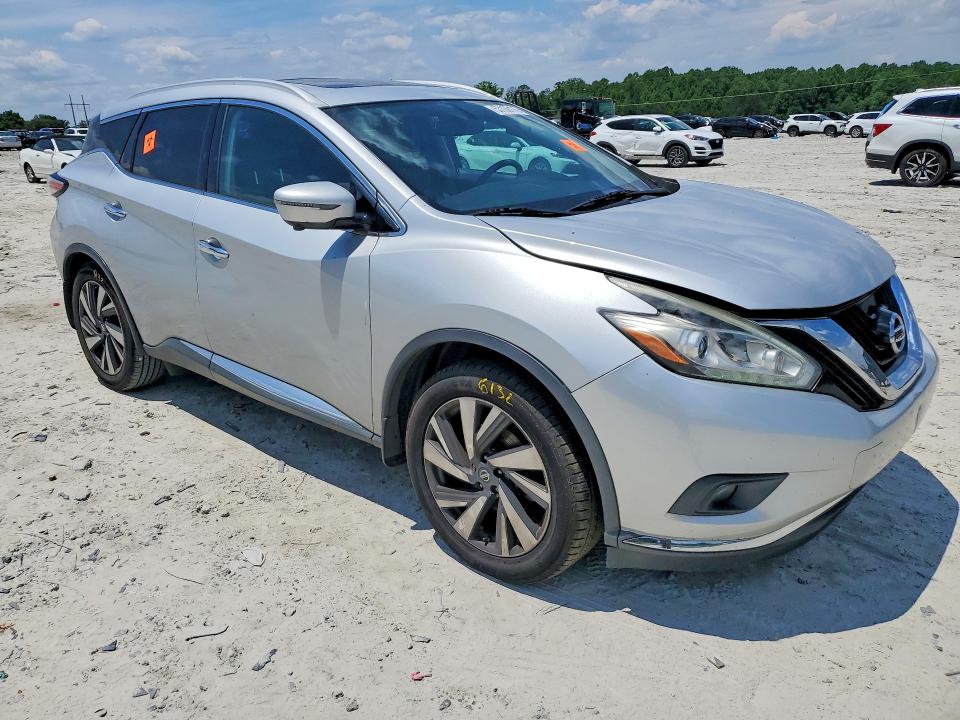 2017 Nissan Murano მანქანა იყიდება აუქციონზე, vin: 5N1AZ2MG0HN155168, აუქციონის ნომერი: 53106176