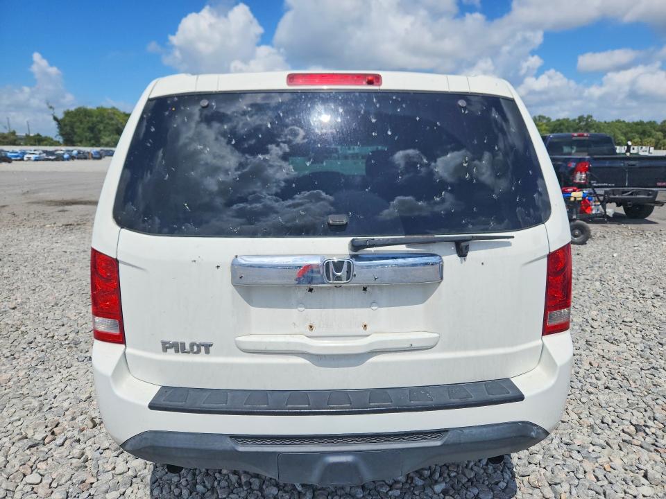 54199436 :رقم المزاد ، 5FNYF3H27FB007160 vin ، 2015 Honda Pilot مزاد بيع