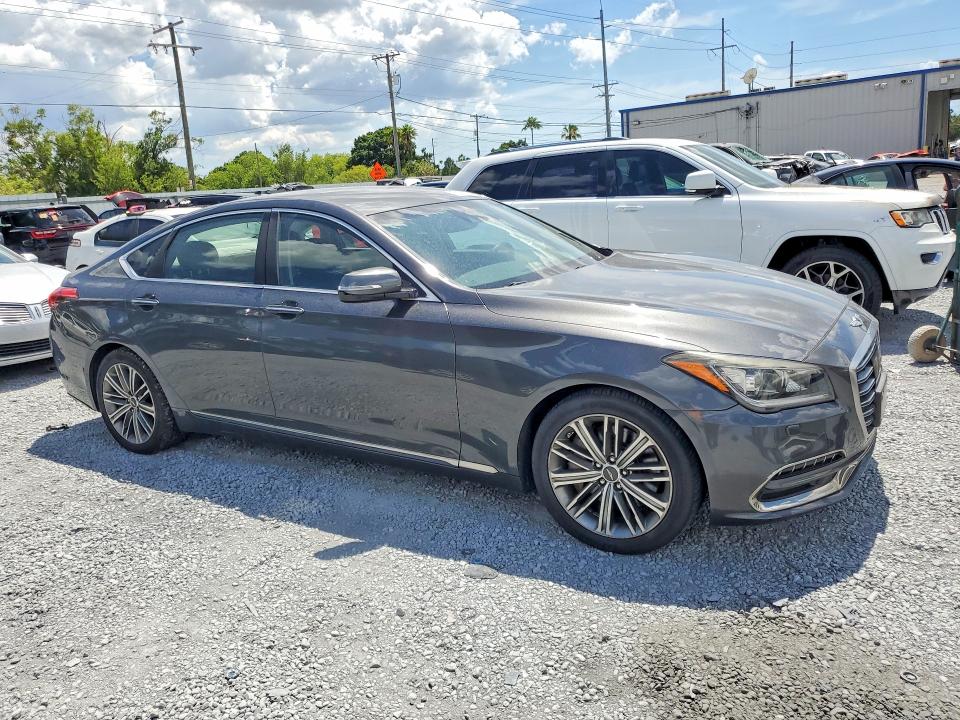 53670146 :رقم المزاد ، KMHGN4JE0JU235442 vin ، 2018 Genesis G80 مزاد بيع