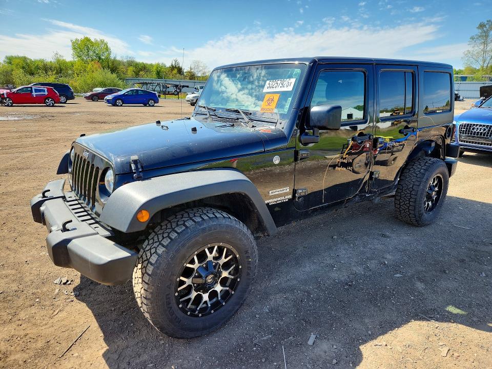 Продаж на аукціоні авто 2017 Jeep Wrangler Unlimited, vin: 1C4BJWDG0HL501951, номер лоту: 53257926