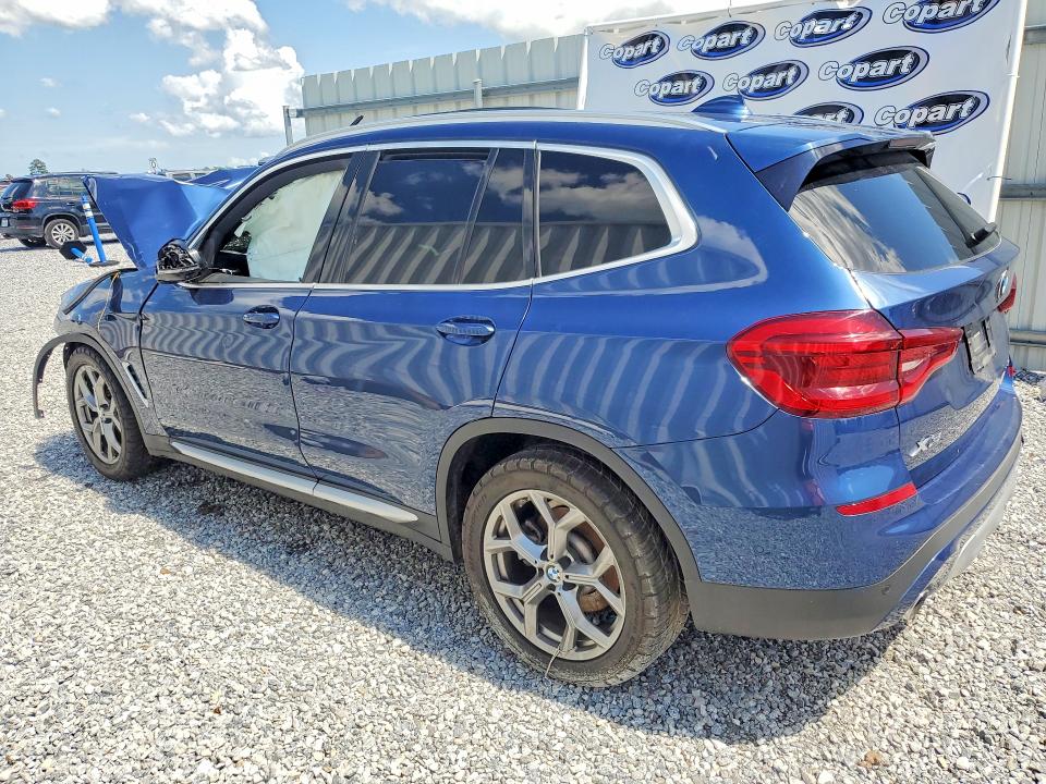 53264726 :رقم المزاد ، 5UXTY3C03M9G22730 vin ، 2021 Bmw X3 مزاد بيع