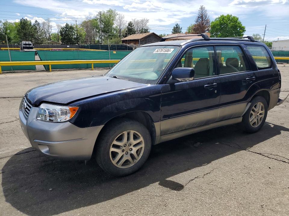 53761506 :رقم المزاد ، JF1SG67666H753873 vin ، 2006 Subaru Forester مزاد بيع