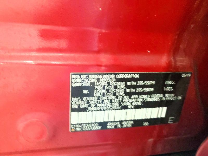 54098196 :رقم المزاد ، JTMN1RFV4KD520157 vin ، 2019 Toyota Rav4 مزاد بيع