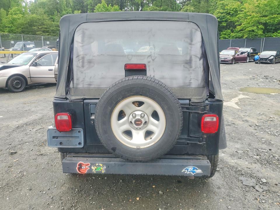 Продажа на аукционе авто 2001 Jeep Wrangler / Tj, vin: 1J4FA29P61P343207, номер лота: 52893646