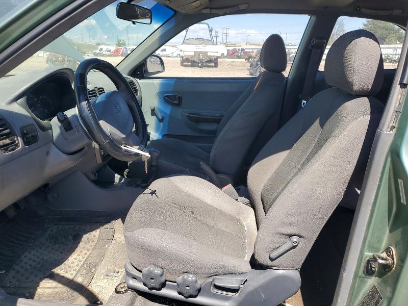 2003 Hyundai Accent მანქანა იყიდება აუქციონზე, vin: KMHCF35C93U237255, აუქციონის ნომერი: 52467406