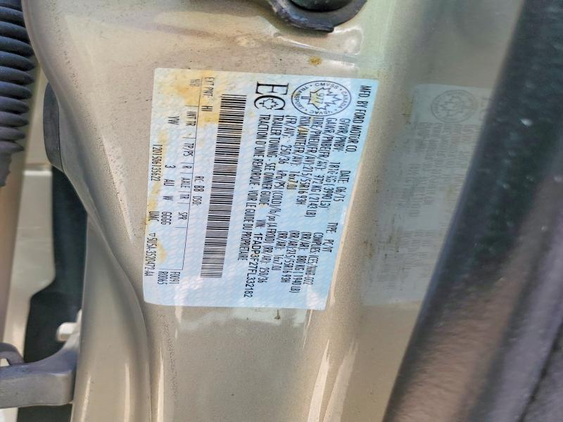 Продаж на аукціоні авто 2015 Ford Focus, vin: 1FADP3F27FL332182, номер лоту: 54440346