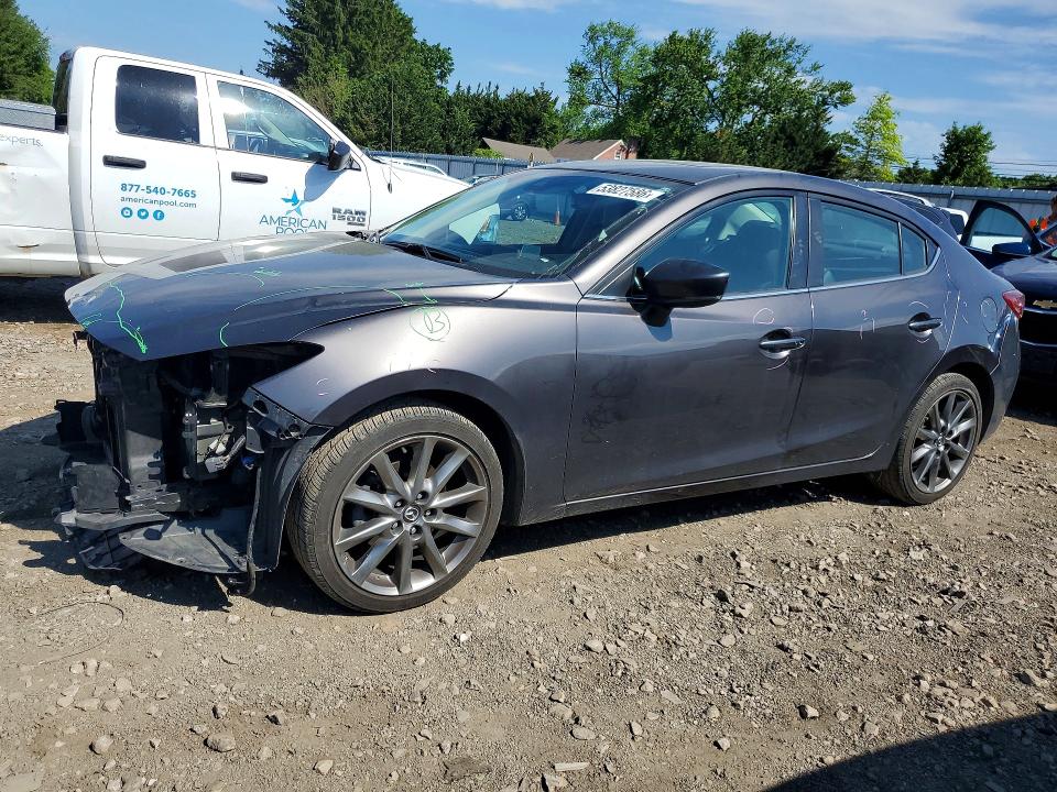 Продаж на аукціоні авто 2018 Mazda 3, vin: 3MZBN1W30JM164247, номер лоту: 53827586