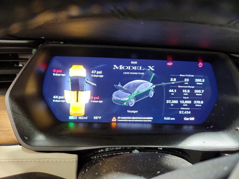 54356196 :رقم المزاد ، 5YJXCBE26LF261148 vin ، 2020 Tesla Model X مزاد بيع