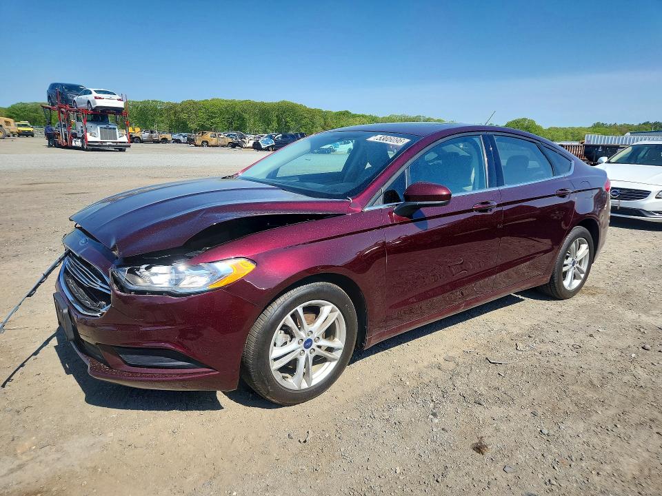 Auction sale of the 2018 Ford Fusion, vin: 3FA6P0H72JR106092, lot number: 53086096