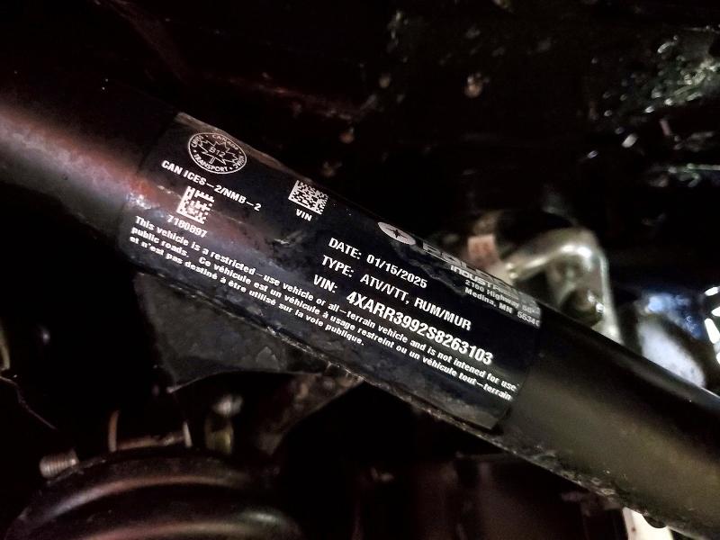 Продажа на аукционе авто 2025 Polaris Ranger, vin: 4XARR3992S8263103, номер лота: 55075896