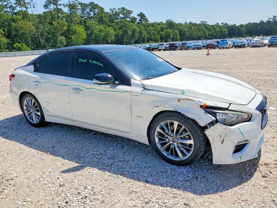 Продажа на аукционе авто 2018 Infiniti Q50, vin: JN1EV7AP5JM363256, номер лота: 55362886