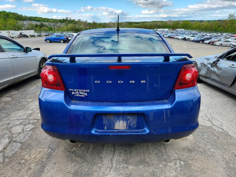 2013 Dodge Avenger მანქანა იყიდება აუქციონზე, vin: 1C3CDZAG7DN717333, აუქციონის ნომერი: 53887076