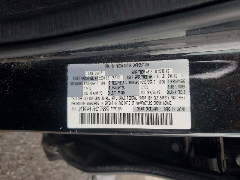 Aukcja sprzedaży 2017 Mazda Cx-5, vin: JM3KFABL8H0178889, numer aukcji: 52709006