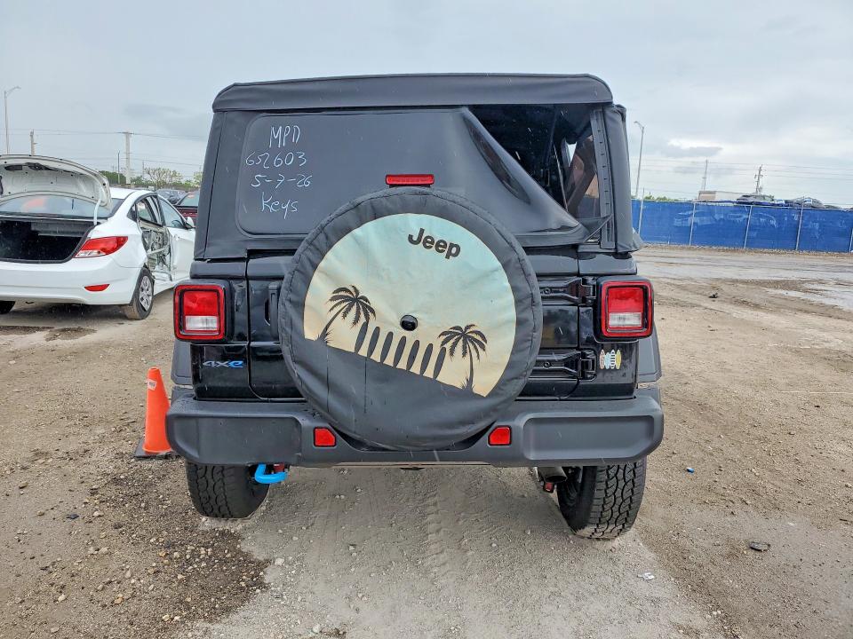2023 Jeep Wrangler მანქანა იყიდება აუქციონზე, vin: 1C4JJXN62PW652603, აუქციონის ნომერი: 53738406