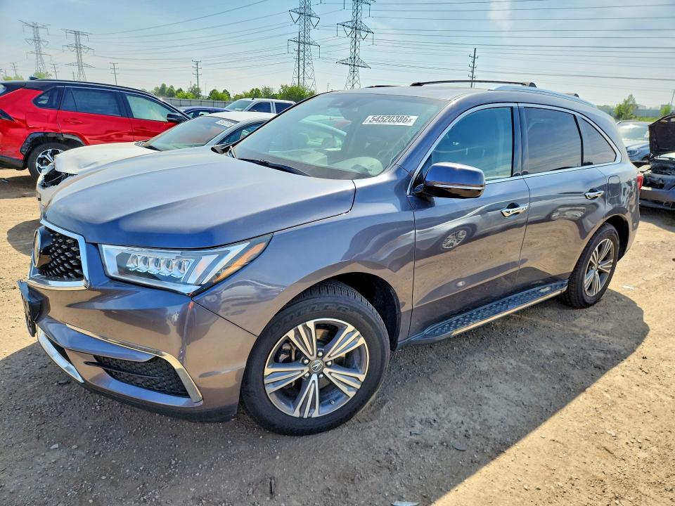 Продажа на аукционе авто 2019 Acura Mdx, vin: 5J8YD4H35KL027288, номер лота: 54520386