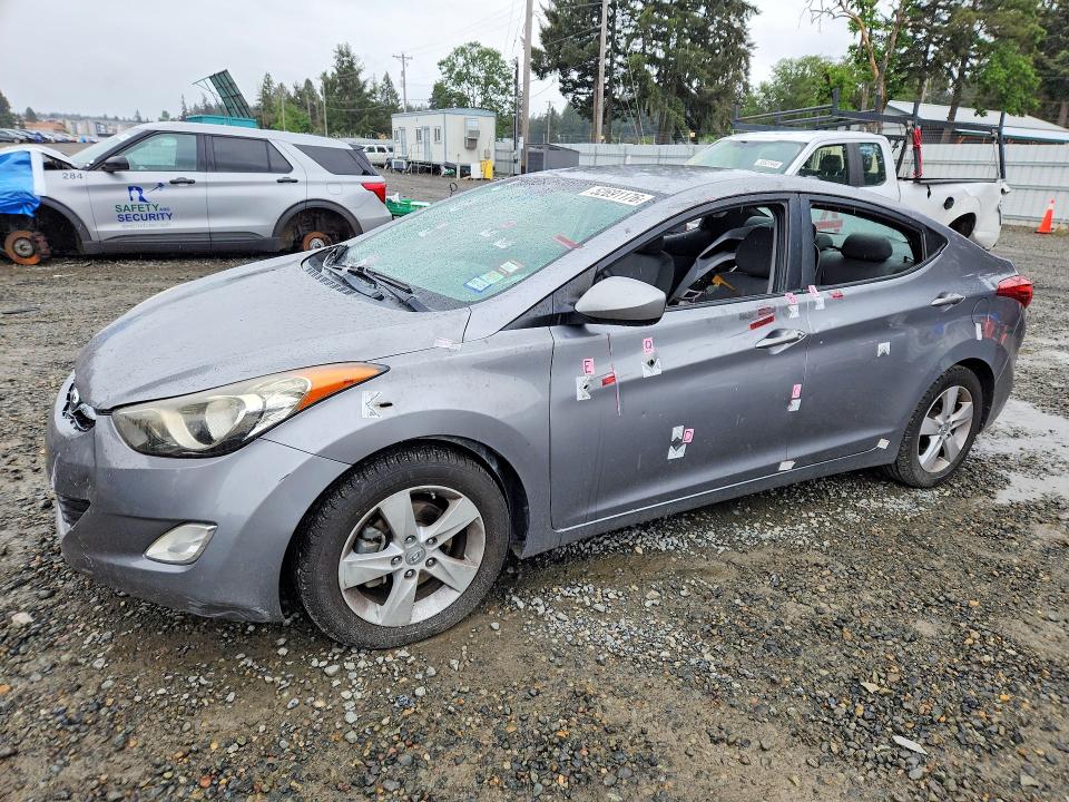 2013 Hyundai Elantra მანქანა იყიდება აუქციონზე, vin: KMHDH4AE4DU491467, აუქციონის ნომერი: 52691176