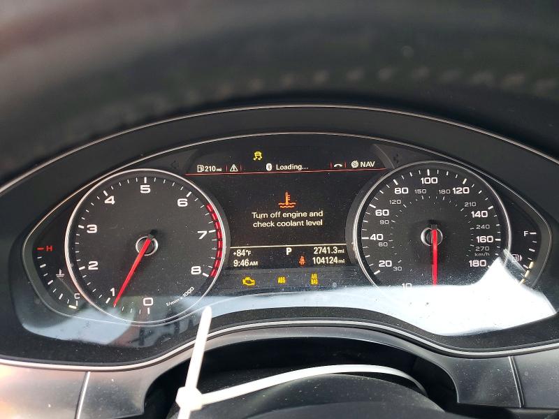 2012 Audi A7 მანქანა იყიდება აუქციონზე, vin: WAUYGAFCXCN145475, აუქციონის ნომერი: 53166516