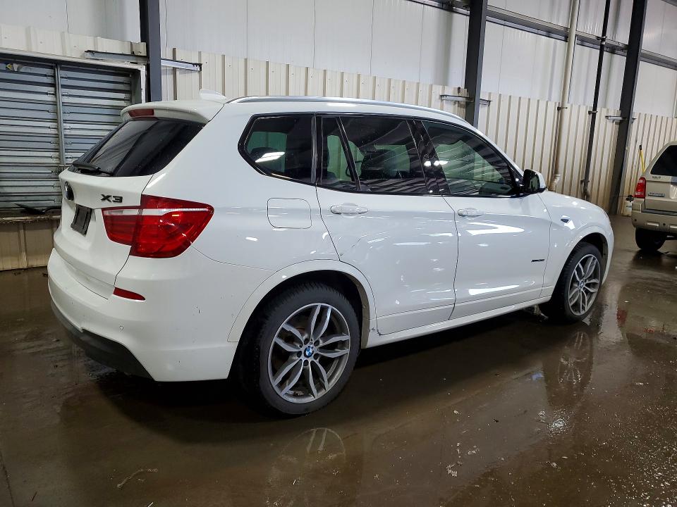 2017 Bmw X3 მანქანა იყიდება აუქციონზე, vin: 5UXWX7C3XH0U44176, აუქციონის ნომერი: 54977246