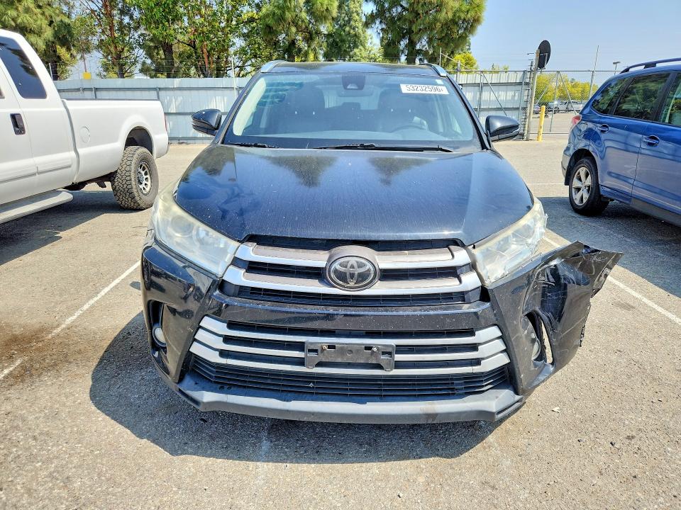 Aukcja sprzedaży 2017 Toyota Highlander, vin: 5TDKZRFH1HS525769, numer aukcji: 53232596