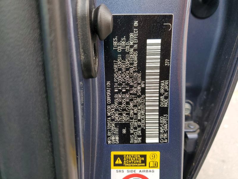 Продажа на аукционе авто 2013 Toyota Highlander, vin: JTEBC3EH8D2013276, номер лота: 52489206