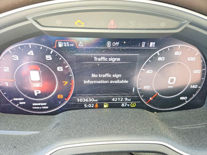 2019 Audi Q7 მანქანა იყიდება აუქციონზე, vin: WA1LHAF77KD023894, აუქციონის ნომერი: 51488036