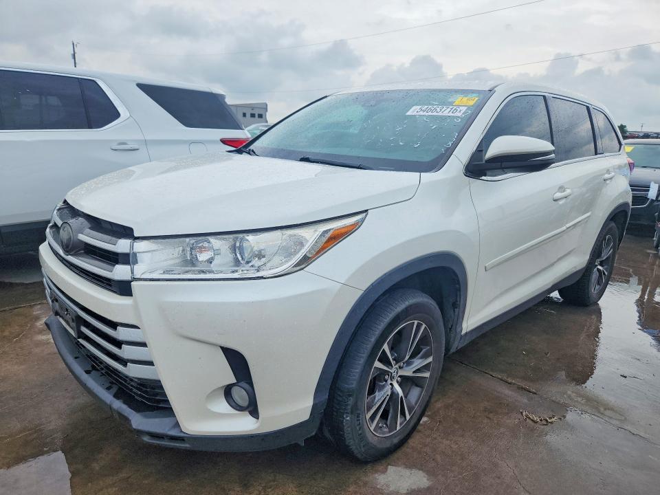 Auction sale of the 2019 Toyota Highlander, vin: 5TDZZRFHXKS308274, lot number: 54663716