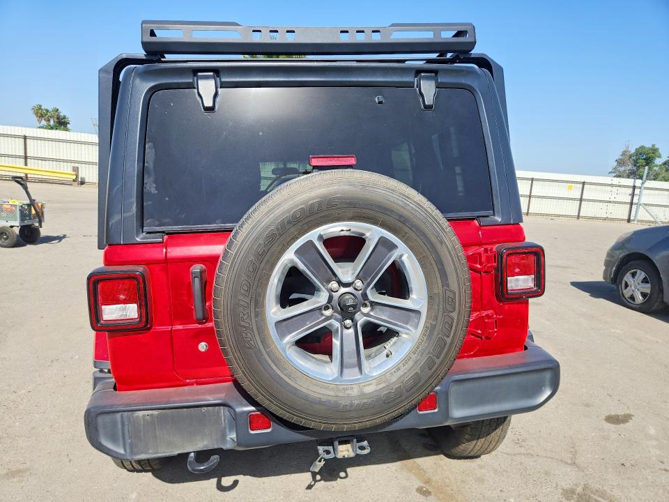 53768296 :رقم المزاد ، 1C4HJXEG9KW543359 vin ، 2019 Jeep Wrangler Unlimited مزاد بيع