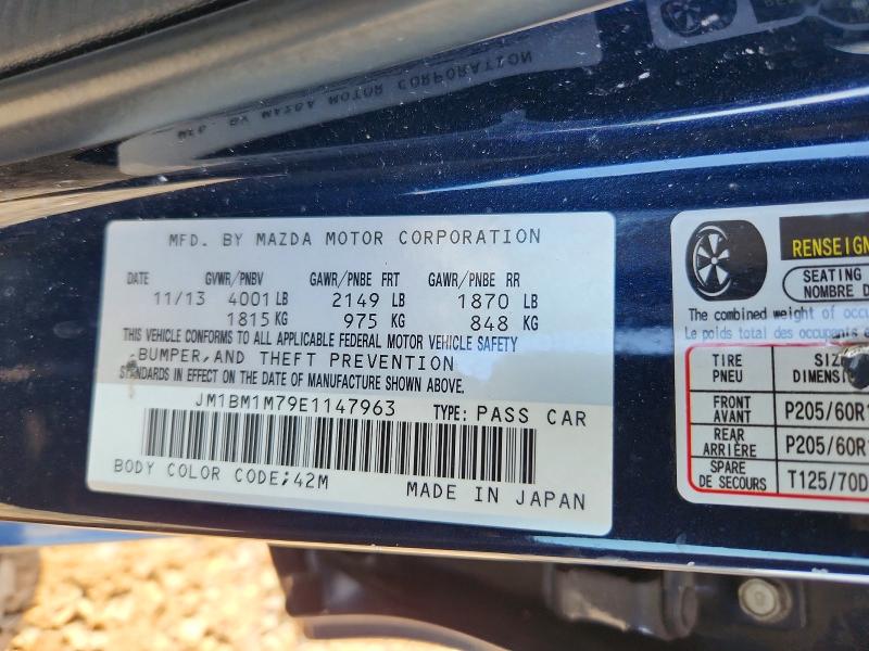 Продажа на аукционе авто 2014 Mazda 3, vin: JM1BM1M79E1147963, номер лота: 54689016