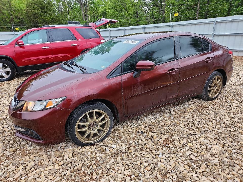 52271696 :رقم المزاد ، 19XFB2F59FE117627 vin ، 2015 Honda Civic مزاد بيع