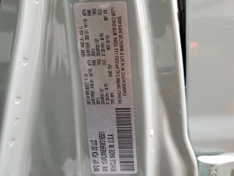 2024 Jeep Wrangler მანქანა იყიდება აუქციონზე, vin: 1C4RJXN69RW316551, აუქციონის ნომერი: 52059356